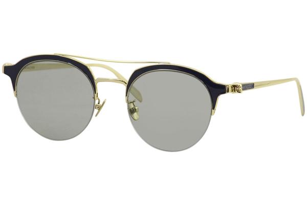  Alexander McQueen Men's AM0214SA AM/0214/SA Fashion Pilot Sunglasses 