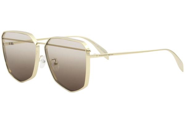  Alexander McQueen Men's Edge AM0136S AM/0136/S Fashion Square Sunglasses 