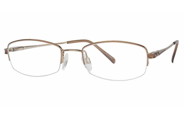  Aristar By Charmant Women's Eyeglasses AR16307 AR/16307 Half Rim Optical Frame 