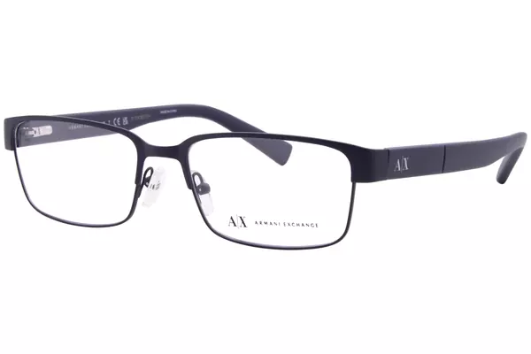  Armani Exchange AX1017 Eyeglasses Frame Men's Full Rim Rectangular 