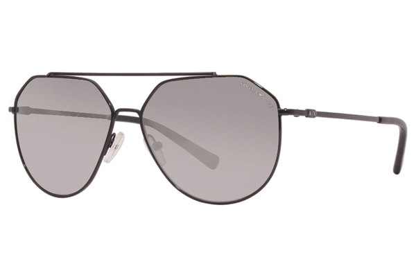  Armani Exchange AX2023S Sunglasses Men's Pilot Shape 