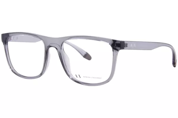  Armani Exchange AX3101U Eyeglasses Men's Full Rim Pillow Shape 