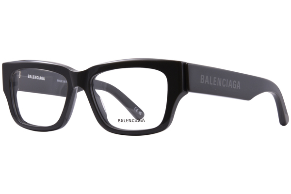  Balenciaga BB0376O Eyeglasses Men's Full Rim Rectangle Shape 