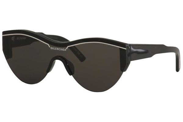  Balenciaga Women's Extreme BB0004S BB/0004/S Fashion Shield Sunglasses 