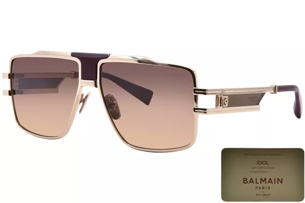 Balmain Limited Edition Idol BPS-201 Sunglasses Pilot