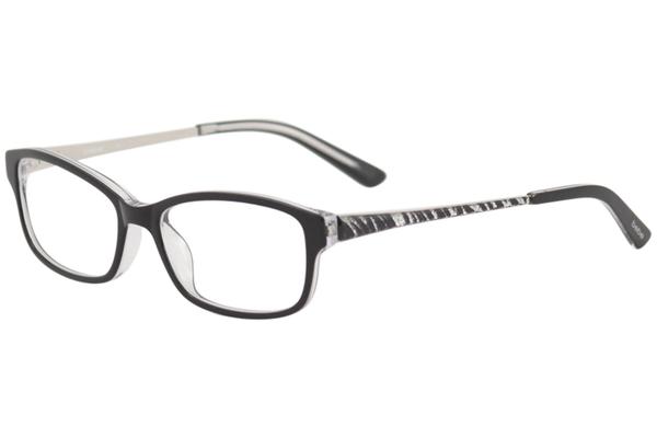  Bebe Shine BB5122 Eyeglasses Women's Full Rim Rectangle Shape 