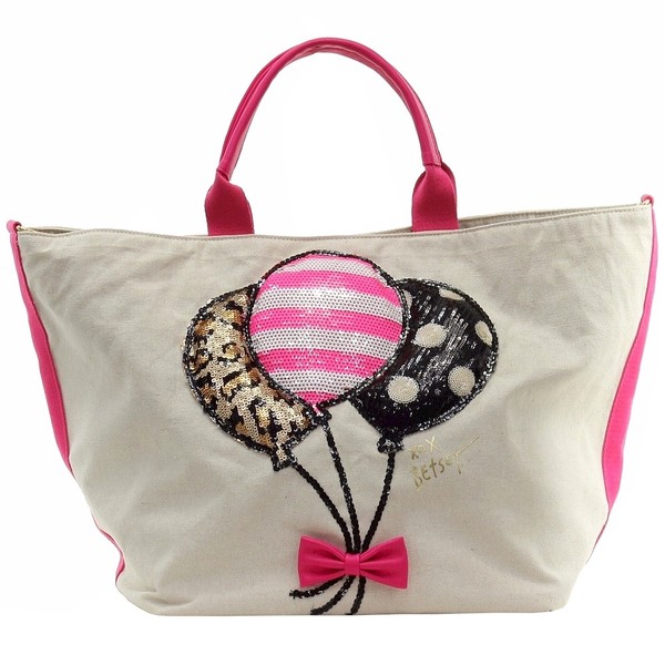  Betsey Johnson Women's Amuse Me Balloon Tote Handbag 