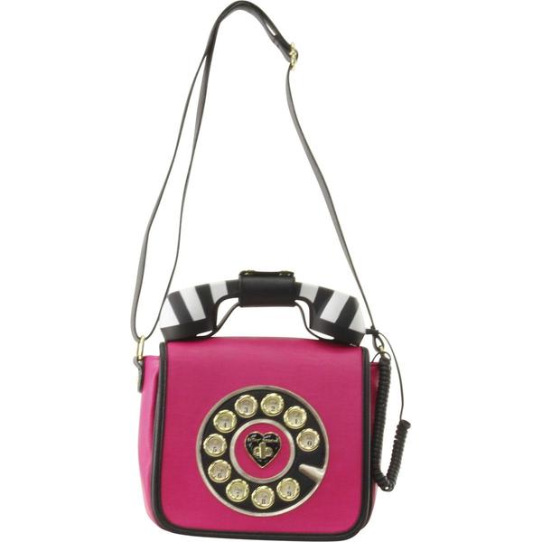  Betsey Johnson Women's Phone Crossbody Handbag 