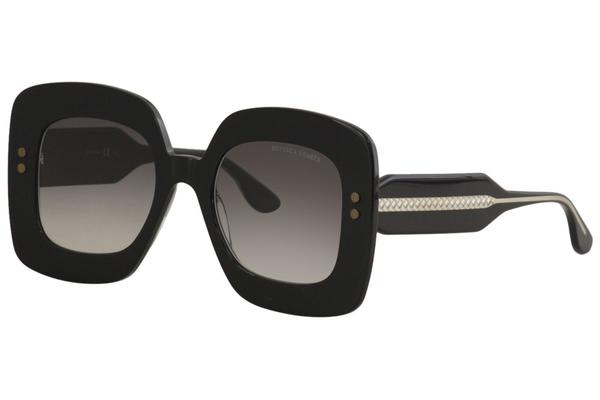  Bottega Veneta Women's BV0237S BV/0237/S Fashion Square Sunglasses 