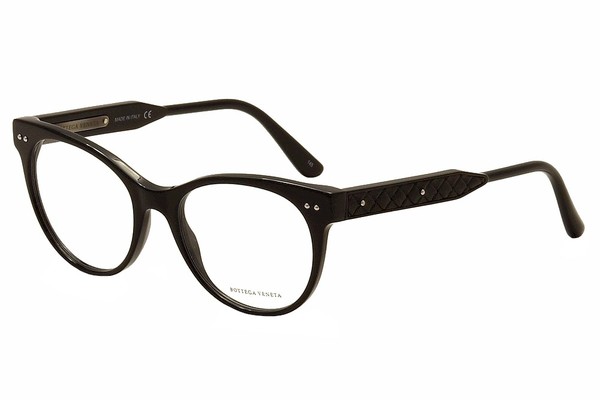  Bottega Veneta Women's Eyeglasses BV0017O 0017/O Full Rim Cat Eye Optical Frame 