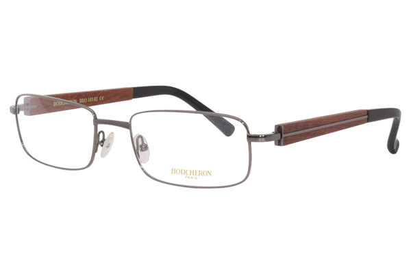  Boucheron BEO-165.02 Eyeglasses Men's Rectangular Optical Frame 