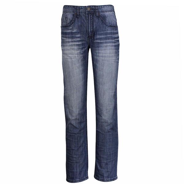  Buffalo Blu Men's Drew Basic Zip Fly Straight Jeans 