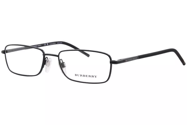  Burberry B1268 Eyeglasses Men's Full Rim Rectangle Shape 