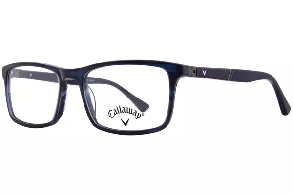  Callaway Terravista Eyeglasses Men's Full Rim Rectangle Shape 
