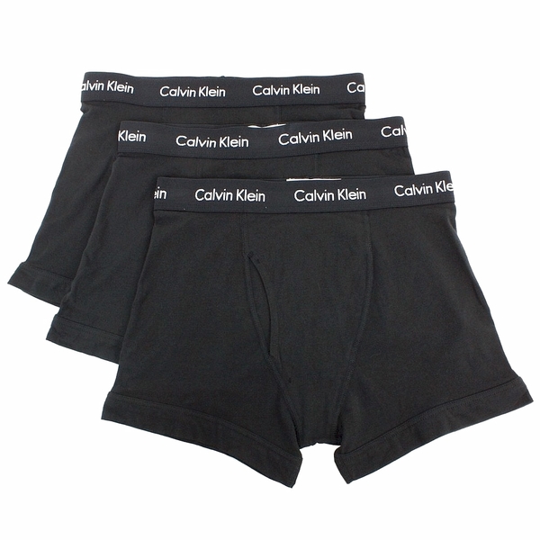  Calvin Klein Men's 3-Pc Classic Fit Stretch Trunks Underwear 