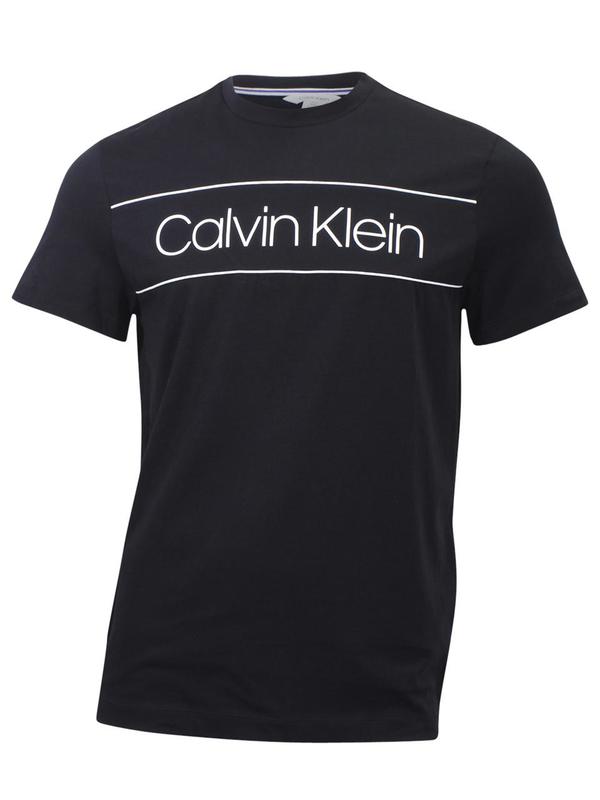  Calvin Klein Men's Classic Logo Short Sleeve Crew Neck T-Shirt 