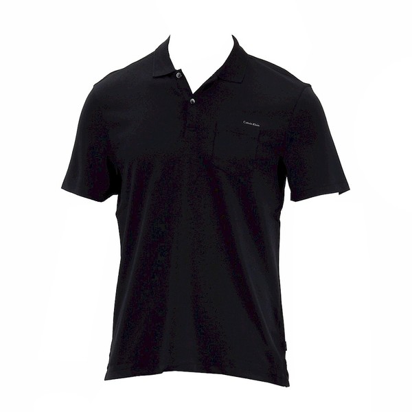  Calvin Klein Men's Short Sleeve Liquid Cotton Polo Shirt 