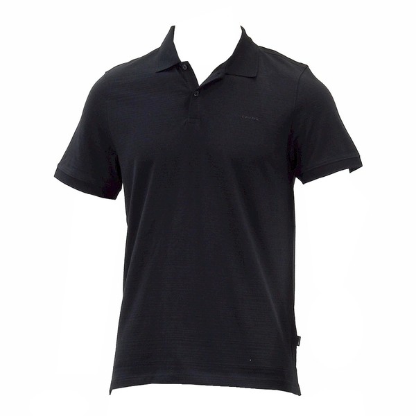  Calvin Klein Men's Slim Fit Feeder Stripe Cotton Polo Shirt 