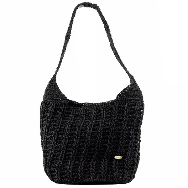  Cappelli Straworld Women's Hand Crochet Toyo Hobo Handbag 