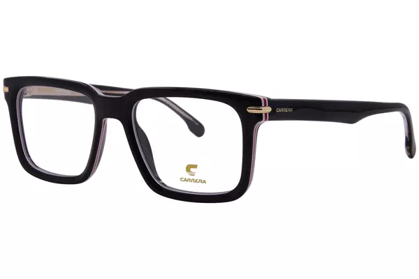  Carrera 321 Eyeglasses Men's Full Rim Rectangle Shape 