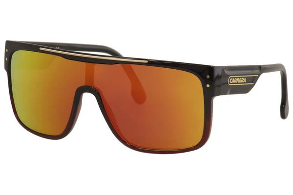  Carrera Men's Flagtop-II Shield Sunglasses 