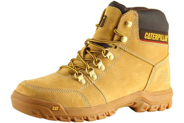  Caterpillar Men's Outline Slip Resistant Work Boots Shoes 