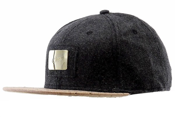  Cazal Legends Men's Flannel/Leather Adjustable Baseball Cap Hat 