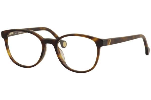  CH Carolina Herrera Women's Eyeglasses VHE680K VHE/680/K Full Rim Optical Frame 