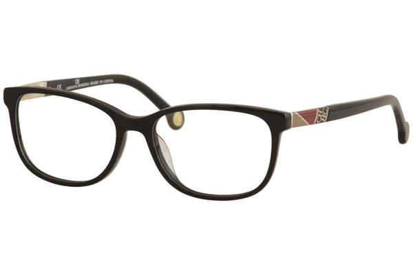  CH Carolina Herrera Women's Eyeglasses VHE760K VHE/760/K Full Rim Optical Frame 