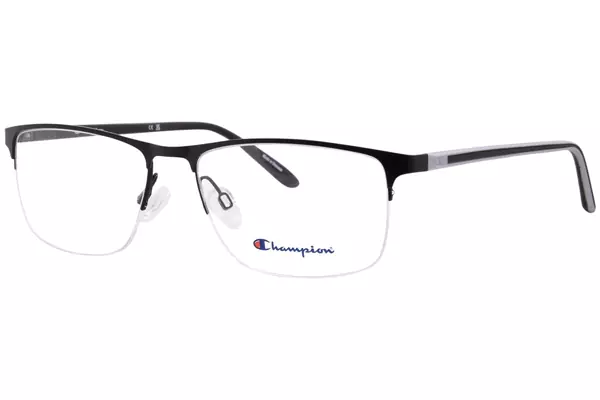  Champion CU CFIT200X Eyeglasses Men's Semi Rim Rectangle Shape 