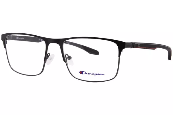  Champion CU Max Eyeglasses Men's Full Rim Rectangle Shape 