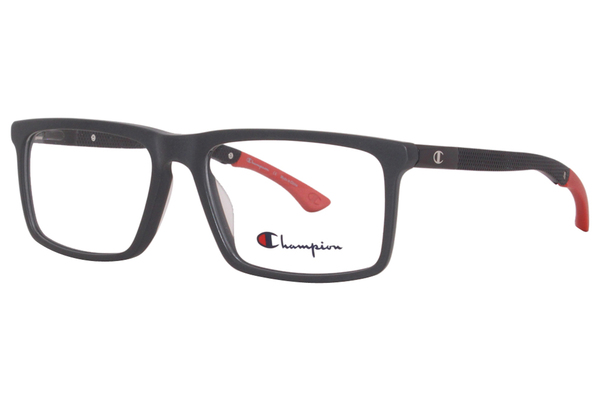  Champion LIT100 Eyeglasses Men's Full Rim Rectangle Shape Tri-Flex 
