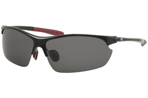  Champion Men's CU5130 Sport Rectangle Polarized Sunglasses 