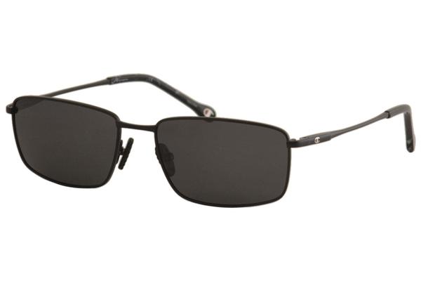  Champion Men's CU6037 CU/6037 Rectangle Polarized Sunglasses 