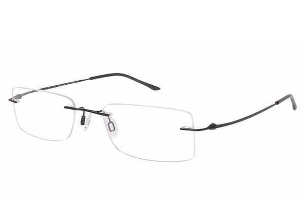  Charmant Eyeglasses TI8600 TI/8600 Titanium Rimless Chassis Optical Frame 