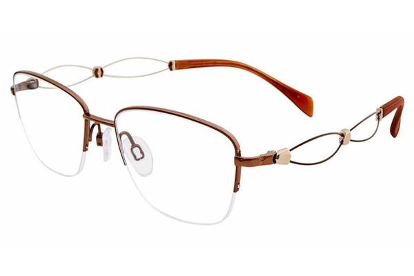  Charmant Line Art Women's Eyeglasses XL2106 XL/2106 Half Rim Optical Frame 