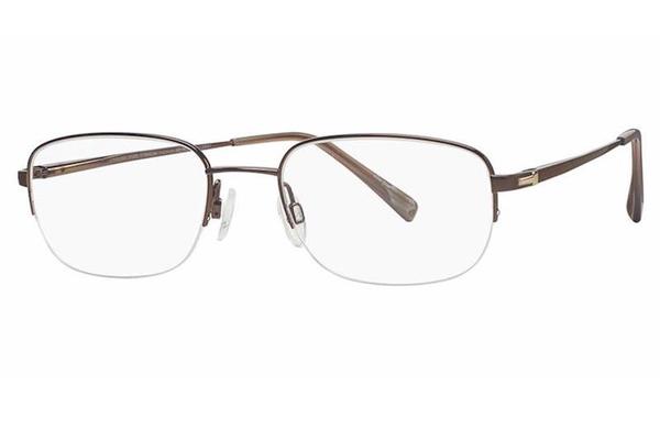  Charmant Men's Eyeglasses TI8166 TI/8166 Half Rim Optical Frames 