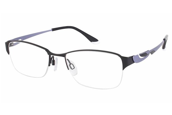  Charmant Perfect Comfort Eyeglasses TI/10603 Titanium Half Rim Optical Frame 