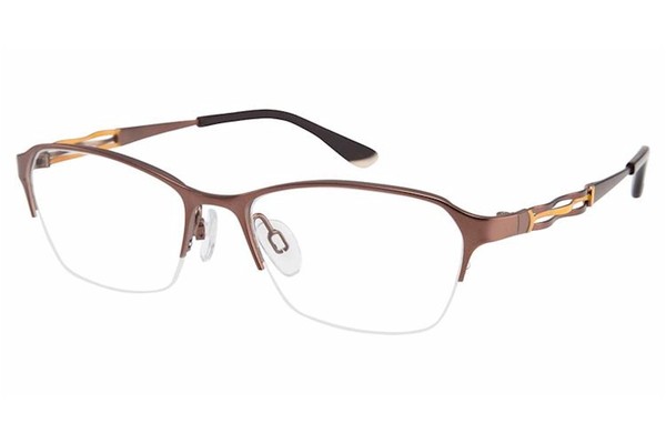 Charmant Perfect Comfort Eyeglasses TI12317 TI/12317 Titanium Optical Frame