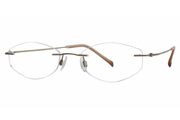  Charmant Women's Eyeglasses TI8331E TI/8331E Rimless Optical Frame 