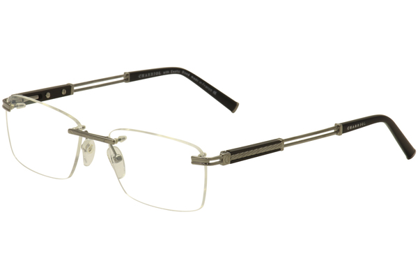  Charriol Men's Eyeglasses PC 7447A 7447/A Rimless Optical Frame 