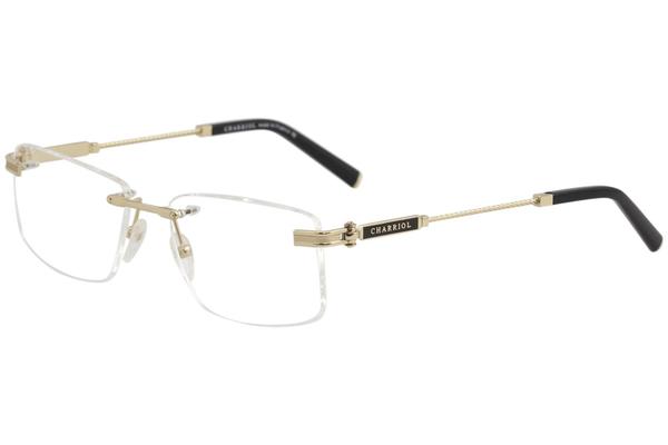  Charriol Men's Eyeglasses PC75001 PC/75001 Rimless Optical Frame 