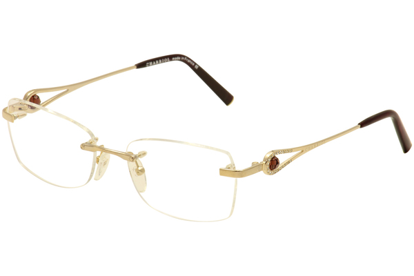  Charriol Women's Eyeglasses PC 7458A 7458/A Rimless Optical Frame 