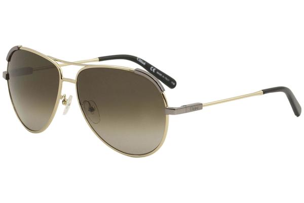  Chloe Women's CE118S CE/118/S Fashion Pilot Sunglasses 