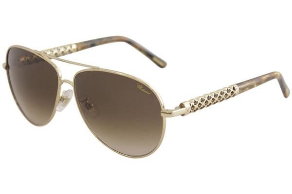  Chopard Men's SCHB66S SCHB/66/S Fashion Pilot Sunglasses 