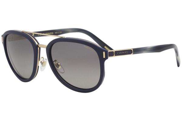  Chopard Men's SCHB85 SCH/B85 Fashion Pilot Polarized Sunglasses 