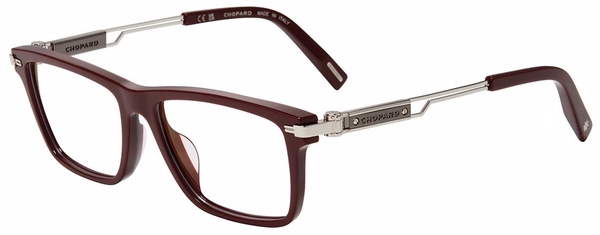  Chopard VCH357 Eyeglasses Men's Full Rim Square Shape 