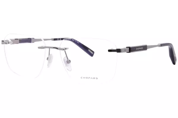  Chopard VCHL50 Eyeglasses Men's Rimless 