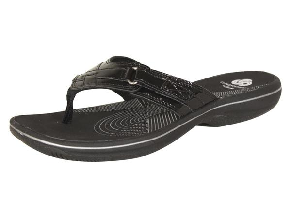  Clarks Women's Breeze Sea Flip Flops Sandals Shoes 