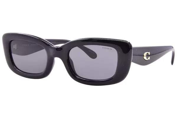  Coach CR610 HC8390U Sunglasses Women's Rectangle Shape 